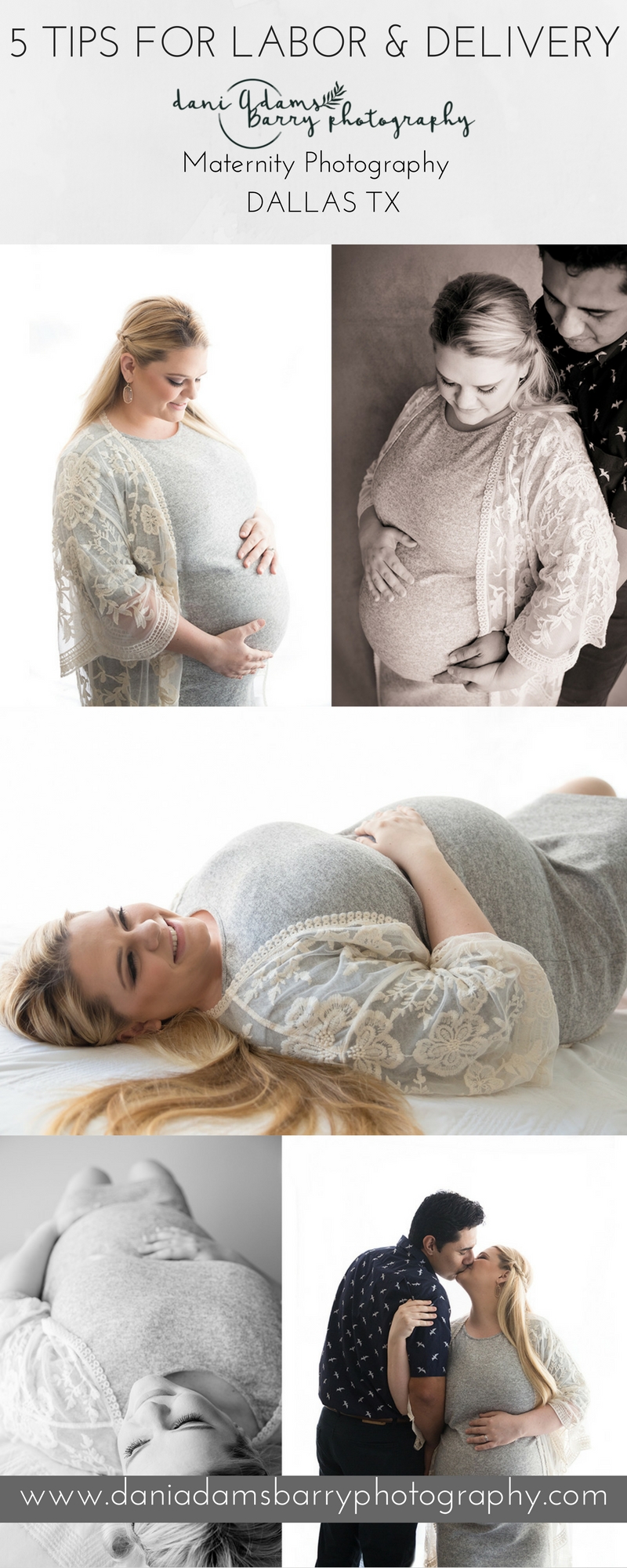 5 Tips for Labor and Delivery- Maternity Photography Dallas TX- Dani Adams Barry Photography