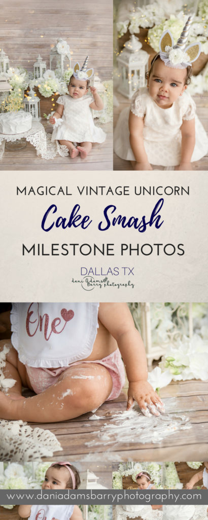 Baby Milestone Photography Dallas Tx- Cake Smash Milestone photos- Dani Adams Barry Photography- Book your session today!