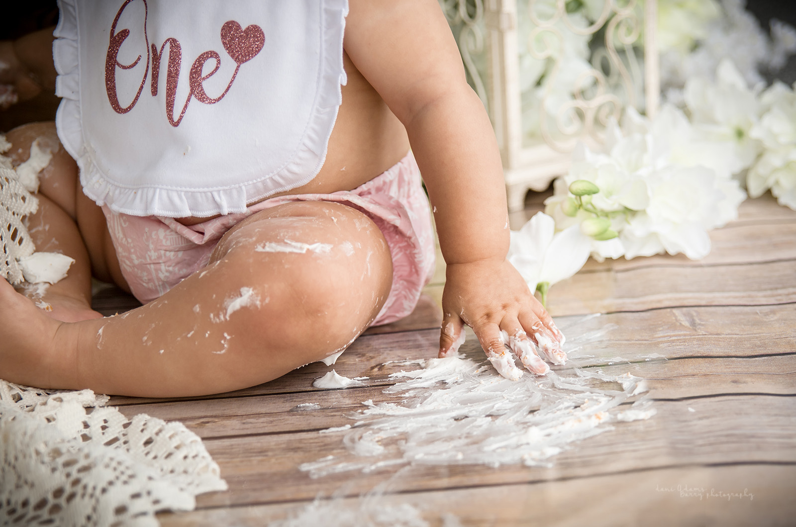 baby milestone photography dallas cake smash