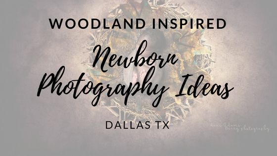 Woodland Theme newborn photography ideas dallas tx