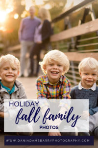 Dallas TX Family Photography- Fall Family Photos Lakeside Park - Book your fall family photo session today! Dani Adams Barry Photography