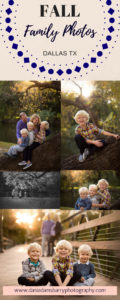 Dallas TX Family Photography- Fall Family Photos Lakeside Park - Book your fall family photo session today! Dani Adams Barry Photography Dallas TX