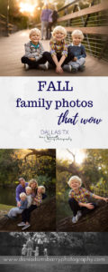 Family Photography- Fall Family Photos Lakeside Park Dallas TX - Book your fall family photo session today! Dani Adams Barry Photography