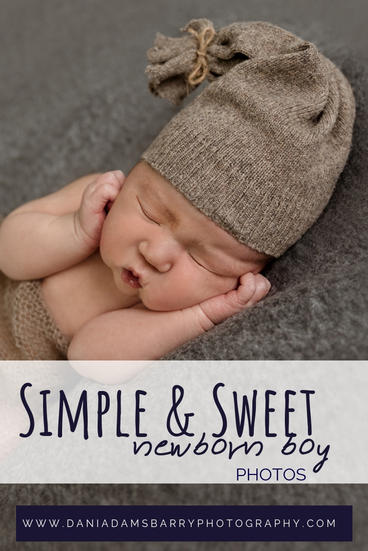Newborn Boy Photos - Simple Newborn Photography Dallas TX