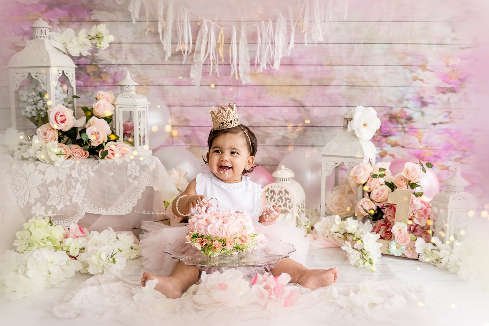 cute baby cake smash photos dallas tx photography