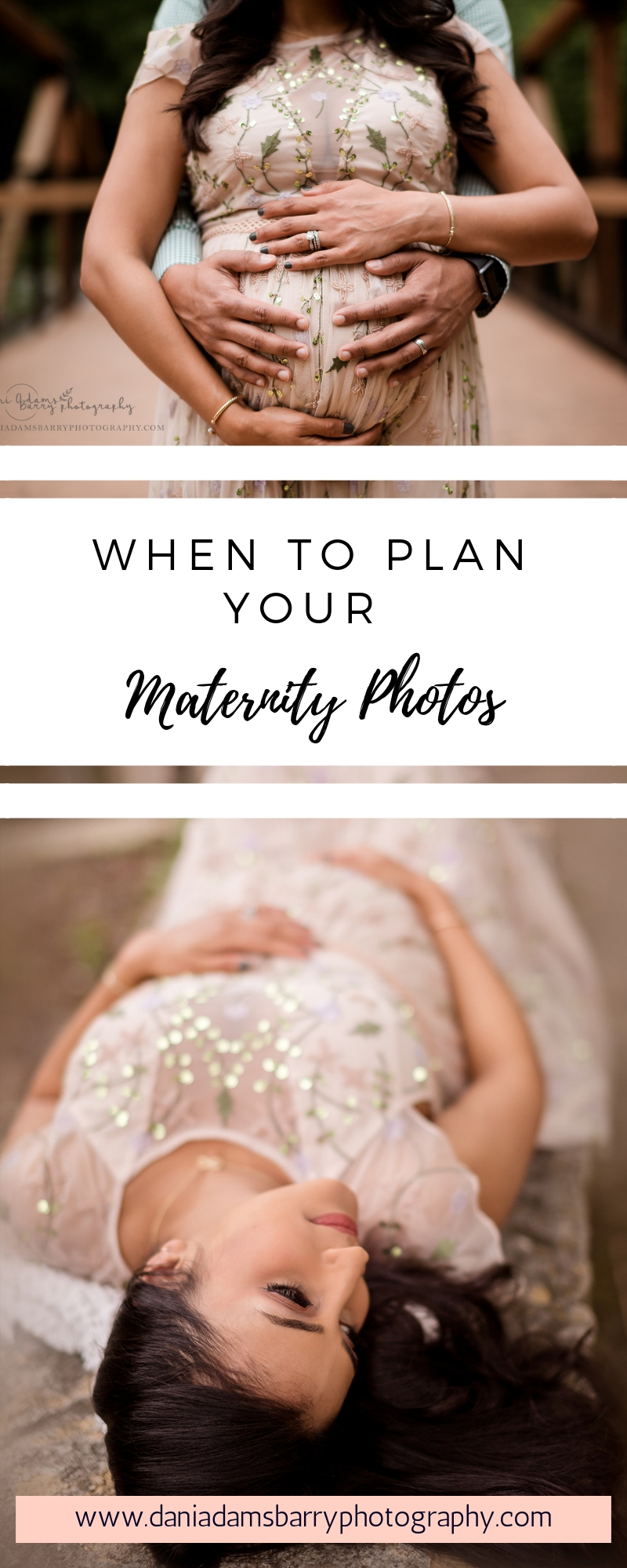 When to plan your maternity photography session. Pregnancy Photo Scheduling