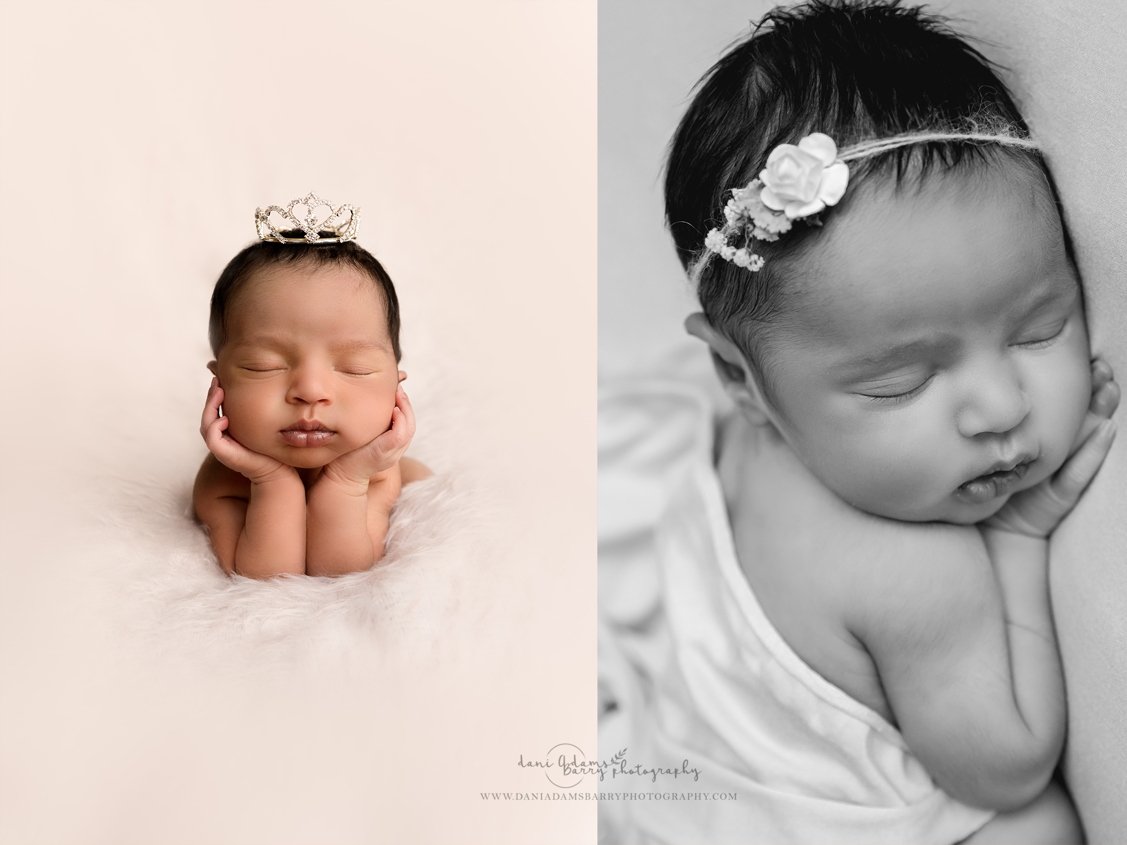 dallas tx in home photography newborn girl photos