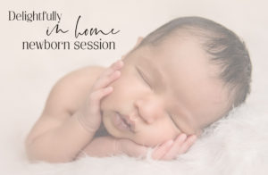 in home newborn photography dallas