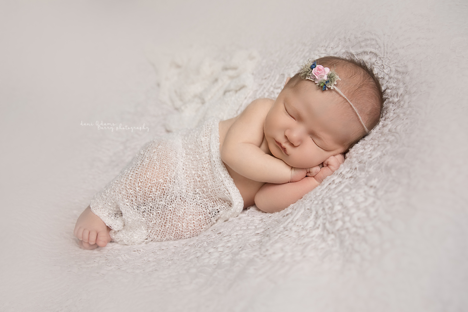 newborn girl photography dallas