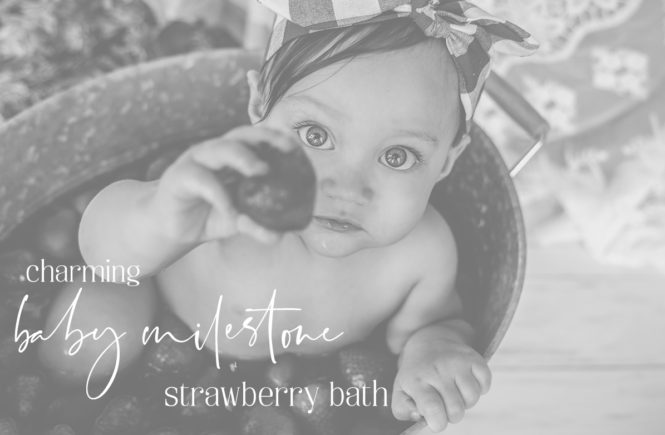 strawberry bath milestone