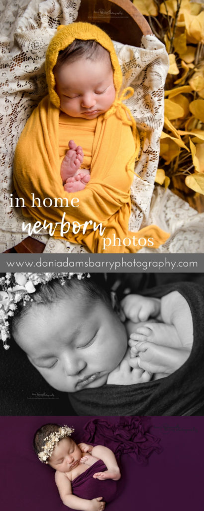 Fall theme in home newborn photography dallas tx - newborn photos dallas tx