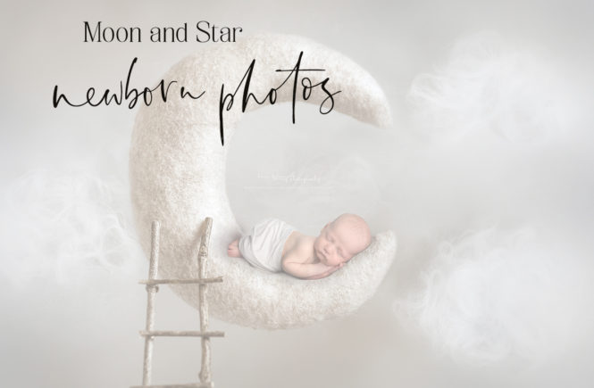 newborn moon and star