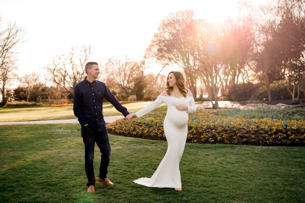 maternity photos dallas arboretum