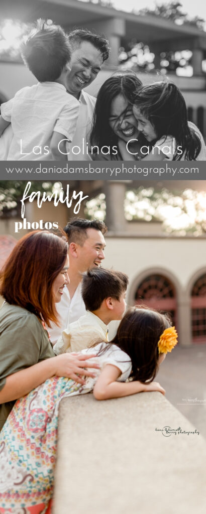 Las Colinas Texas Canals Family Photography 