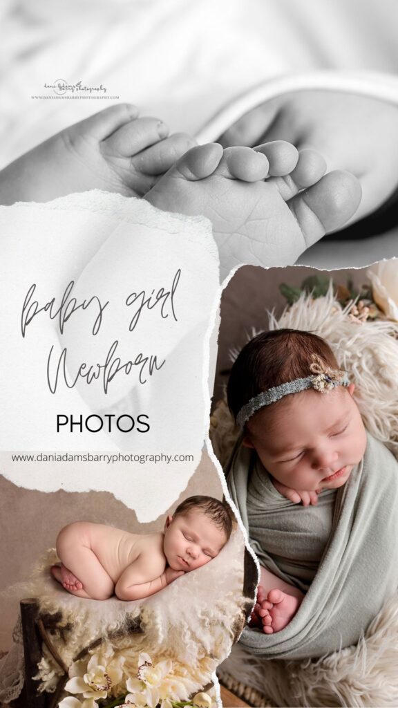 Baby Girl photos - Newborn Boho photography - Dallas TX
