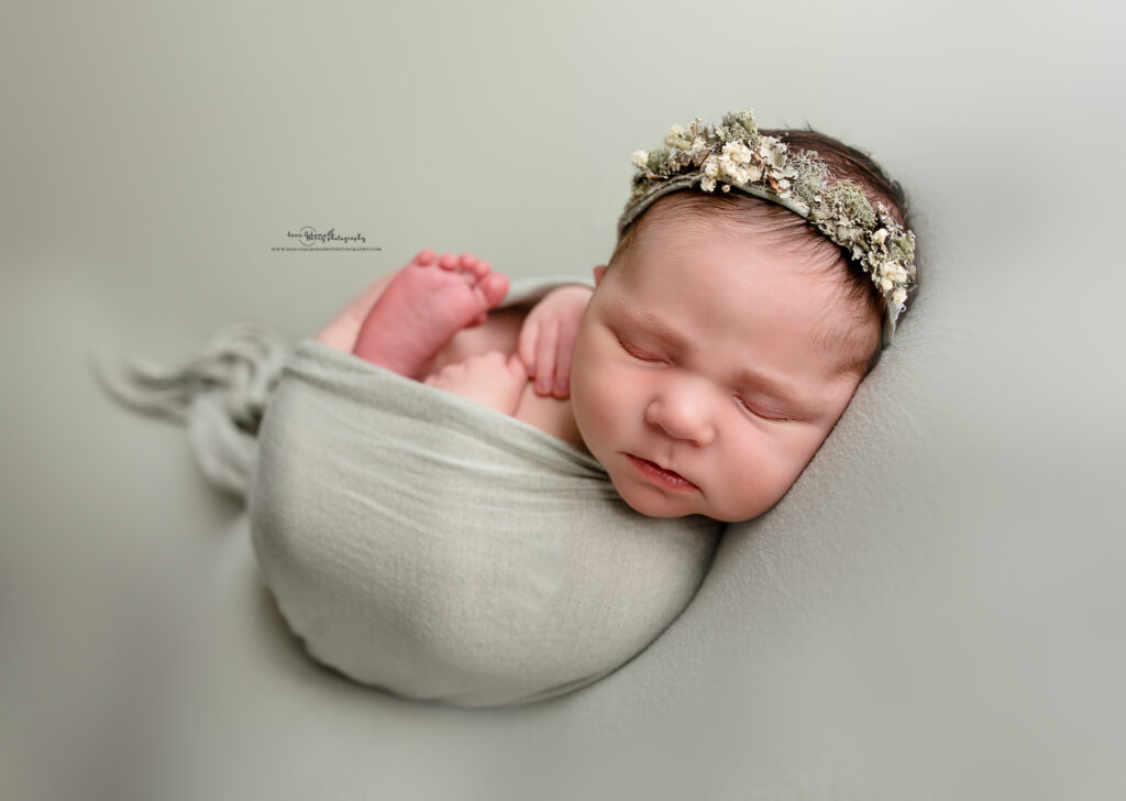 newborn sage woodland tieback