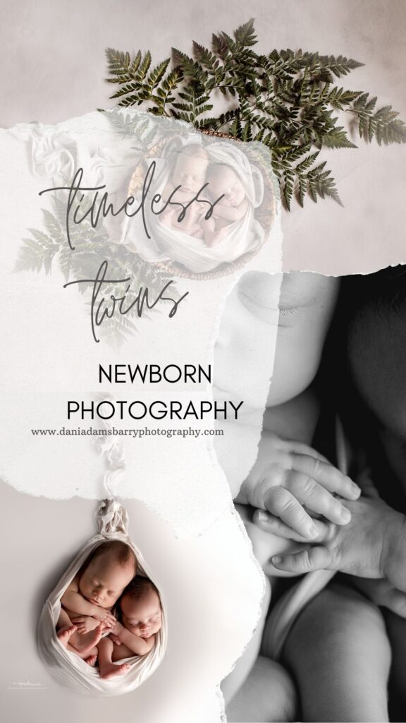 Newborn Twin Photography - Twins baby photos - Twin Baby Photography - Dallas Texas