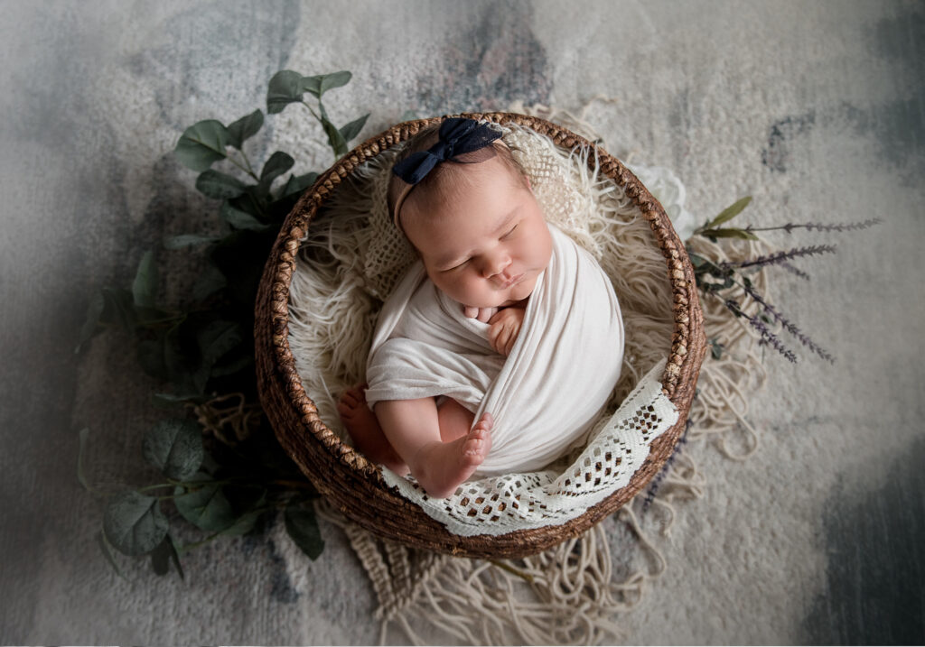 bohemian newborn nest photos