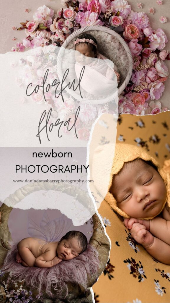 Floral Newborn Fairy Photoshoot- Newborn Fairy Photography