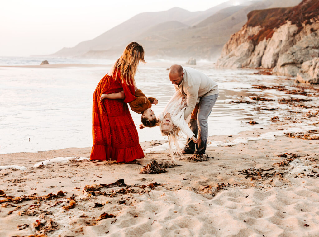 beach family photography