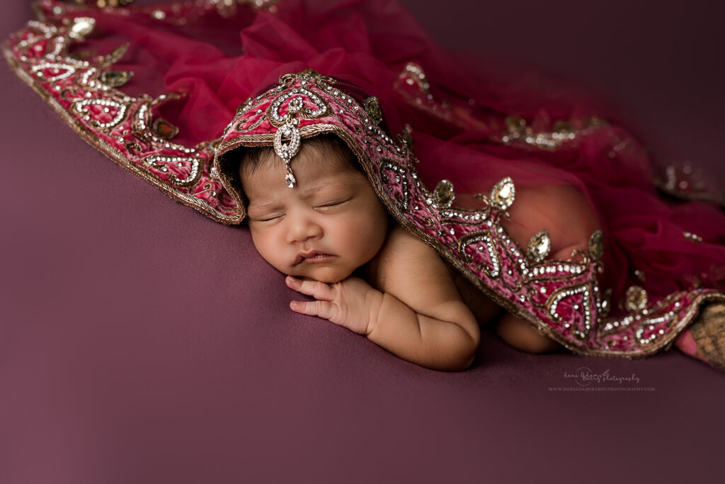 newborn bridal gown