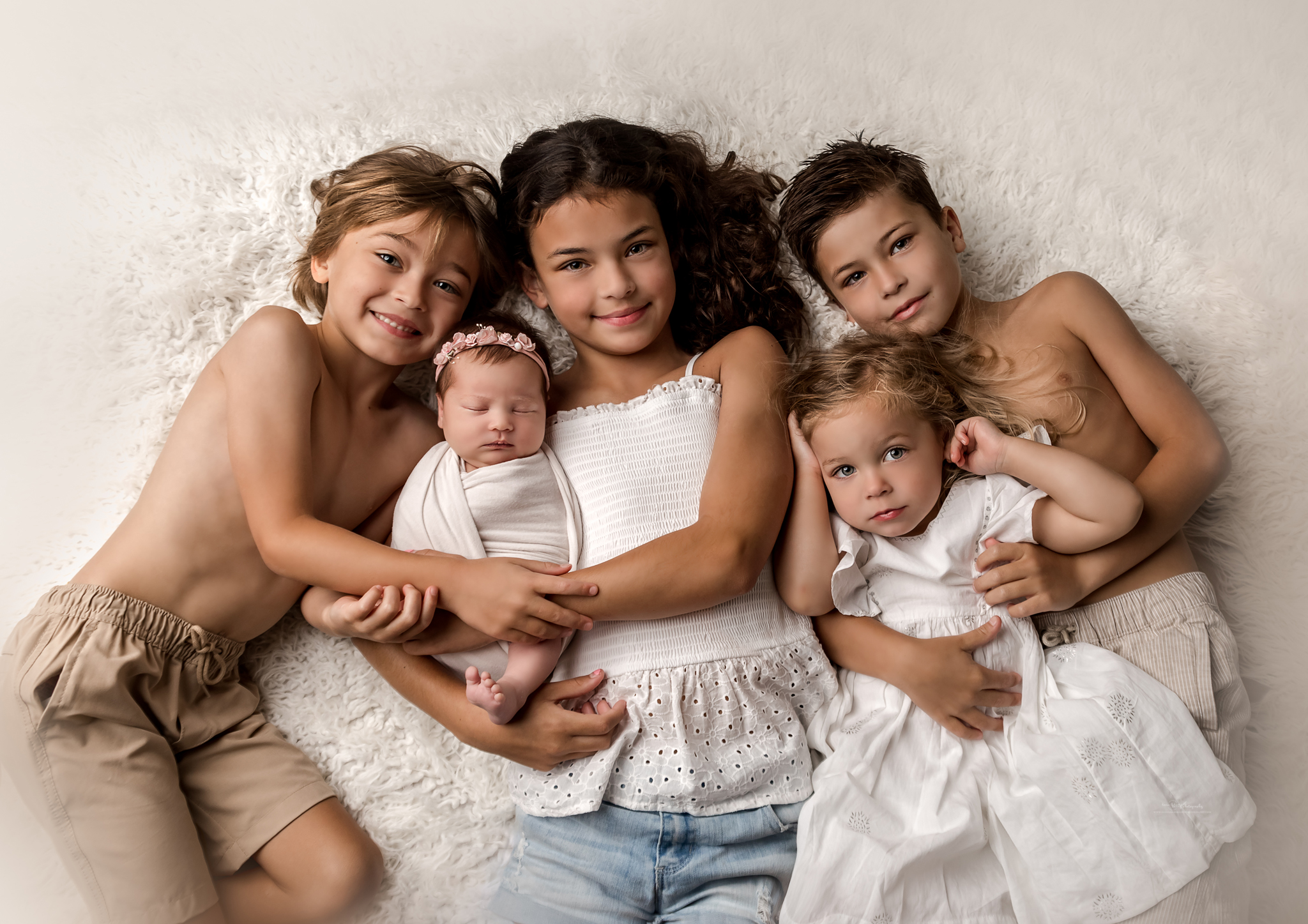 sibling newborn photos