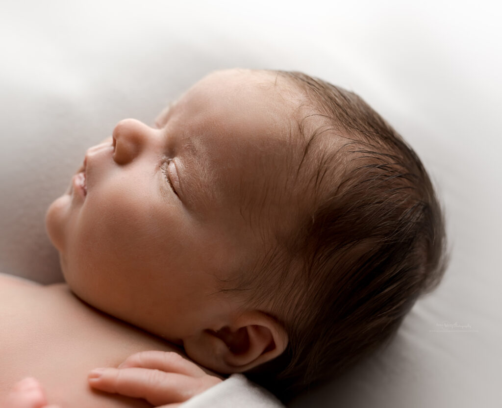 grey moon and star newborn boy photography6