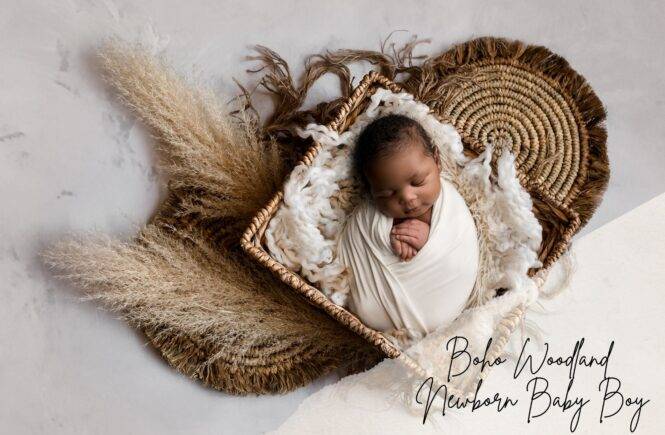 Boho Woodland Newborn Baby Boy