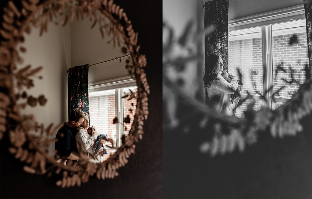 earthy floral newborn photography10